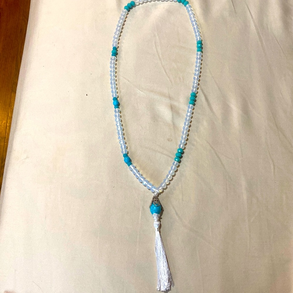 Japamala 📿 meditation beads. Fully cleaned and purified with salt prayers ect..